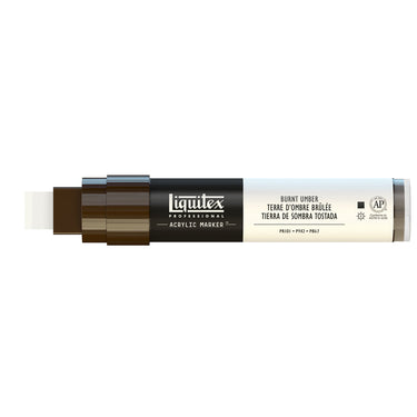 Liquitex Marqueur acrylique Terre d'Ombre Brûlée - 15MM produit en gros plan sur fond blanc.