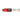 Gros plan d'un marqueur acrylique Liquitex 15MM, sans capuchon, Rouge de Cadmium Moyen Imitation. Sur Fond Blanc.