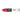 Gros plan d'un marqueur acrylique Liquitex 15MM, sans capuchon, Carmin Quinacridone. Sur Fond Blanc.