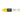 Gros plan d'un marqueur acrylique Liquitex 15MM, sans capuchon, Jaune Azo Moyen. Sur Fond Blanc.
