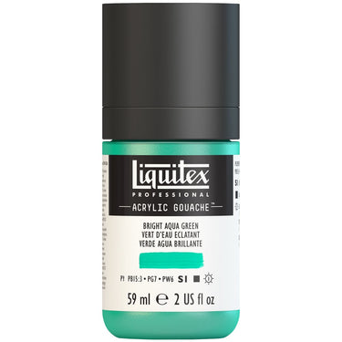 Gouache Acrylique Liquitex Vert d'Eau Éclatant 59ML (produit en gros plan sur fond blanc)