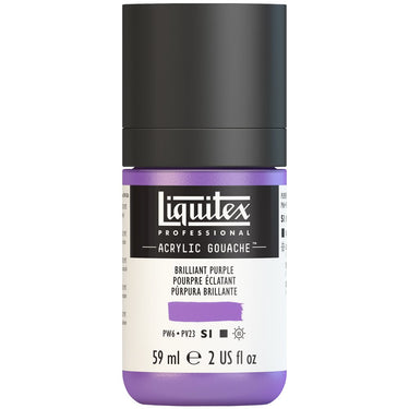 Gouache Acrylique Liquitex Pourpre Éclatant 59ML (produit en gros plan sur fond blanc)