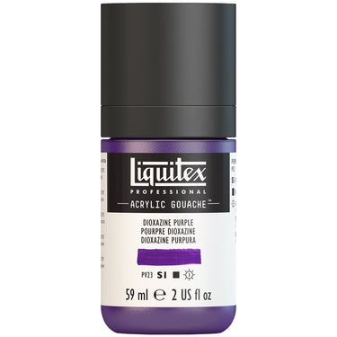 Gouache Acrylique Liquitex Violet Dioxazine 59ML (produit en gros plan sur fond blanc)
