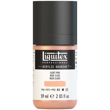 Gouache Acrylique Liquitex Rose Clair 59ML (produit en gros plan sur fond blanc)