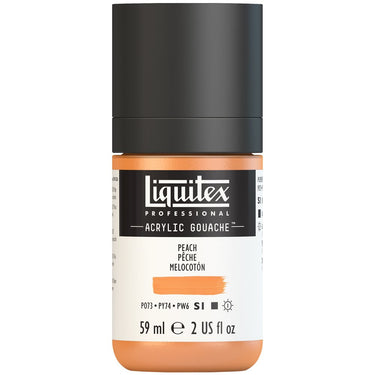 Gouache Acrylique Liquitex Pêche 59ML (produit en gros plan sur fond blanc)