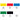 LQX ACRYLIC GOUACHE SET 6X59ML PRIMARIES [SWATCHES] 887452999911
