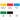 LQX ACRYLIC MARKER SET 6X 8-15MM CLASSICS [SWATCHES] 887452001218