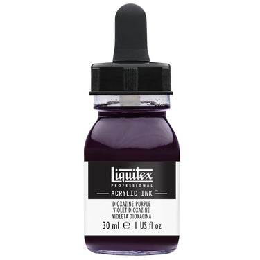 Liquitex Encres Acrylique, 30ML, Violet Dioxazine (produit en gros plan sur fond blanc)