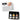 Coffret encres Acrylique - 3x30ml - Iridescents disposés en 1 plateaux noirs, montrant les couleurs du coffret