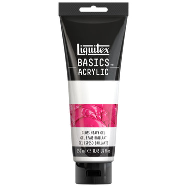 Medium Gel Epais Brillant Liquitex BASICS 250ML (produit en gros plan sur fond blanc)