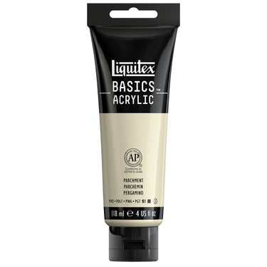 Liquitex Basics, 118ML, Parchemin (produit en gros plan sur fond blanc)