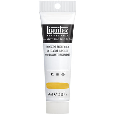 LQX HEAVY BODY ACRYLIC 59ML 234 IRIDESCENT BRIGHT GOLD 094376921670