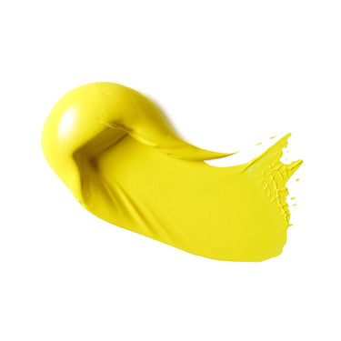 PETIT Échantillon de couleur de Liquitex Acrylique Heavy Body, Jaune Hansa Clair - Sur Fond Blanc