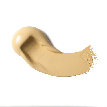 PETIT Échantillon de couleur de Liquitex Acrylique Heavy Body, Titane Écru - Sur Fond Blanc