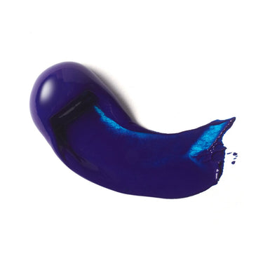 PETIT Échantillon de couleur de Liquitex Acrylique Heavy Body, Bleu Phtalocyanine Nuance Verte - Sur Fond Blanc