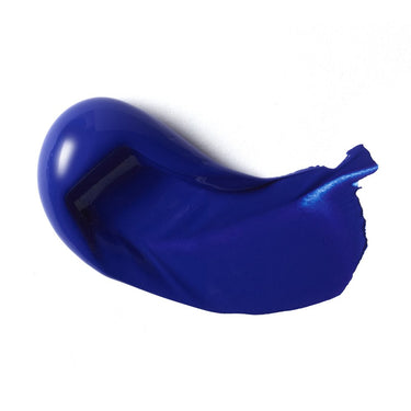 PETIT Échantillon de couleur de Liquitex Acrylique Heavy Body, Bleu de Cobalt Imitation - Sur Fond Blanc