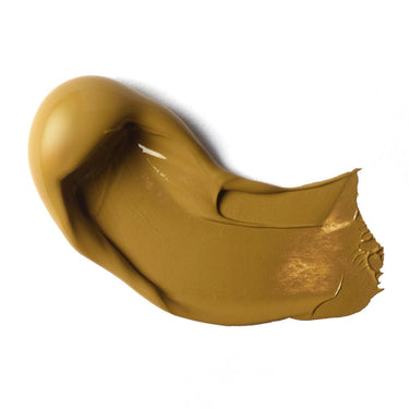 PETIT Échantillon de couleur de Liquitex Acrylique Heavy Body, Jaune Bronze - Sur Fond Blanc