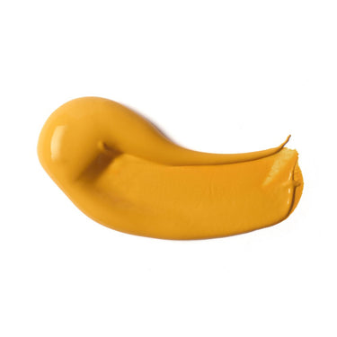 PETIT Échantillon de couleur de Liquitex Acrylique Heavy Body, Jaune de Turner - Sur Fond Blanc