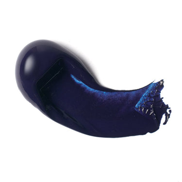 PETIT Échantillon de couleur de Liquitex Acrylique Heavy Body, Bleu de Prusse Imitation - Sur Fond Blanc