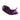 PETIT Échantillon de couleur de Liquitex Acrylique Heavy Body, Violet Prismatique - Sur Fond Blanc