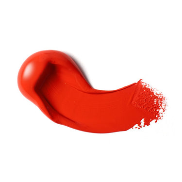 PETIT Échantillon de couleur de Liquitex Acrylique Heavy Body, Rouge Naphtol Clair - Sur Fond Blanc