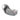 PETIT Échantillon de couleur de Liquitex Acrylique Heavy Body, Argent Riche Iridescent - Sur Fond Blanc
