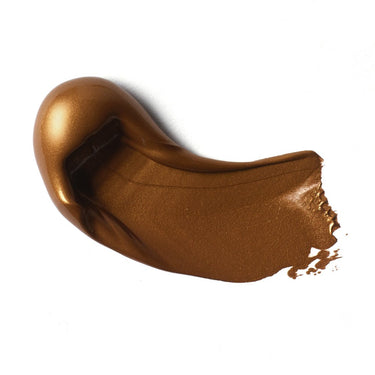 PETIT Échantillon de couleur de Liquitex Acrylique Heavy Body, Bronze Riche Iridescent - Sur Fond Blanc