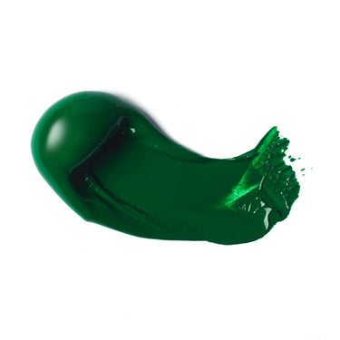 PETIT Échantillon de couleur de Liquitex Acrylique Heavy Body, Vert Foncé Permanent - Sur Fond Blanc