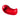 PETIT Échantillon de couleur de Liquitex Acrylique Heavy Body, Rouge Quinacridone - Sur Fond Blanc