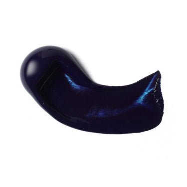 PETIT Échantillon de couleur de Liquitex Acrylique Heavy Body, Bleu d'Indanthrène - Sur Fond Blanc