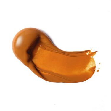 PETIT Échantillon de couleur de Liquitex Acrylique Heavy Body, Terre de Sienne Naturelle Transparente - Sur Fond Blanc