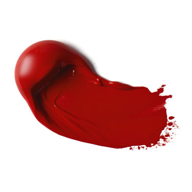 PETIT Échantillon de couleur de Liquitex Acrylique Heavy Body, Rouge Foncé sans Cadmium - Sur Fond Blanc