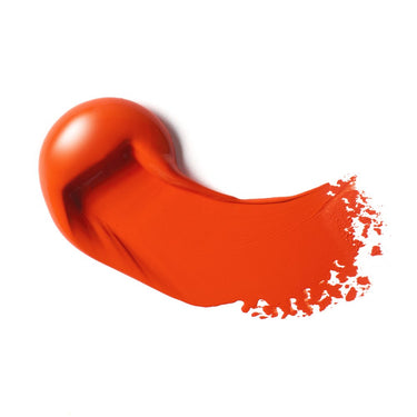 PETIT Échantillon de couleur de Liquitex Acrylique Heavy Body, Rouge Clair sans Cadmium - Sur Fond Blanc