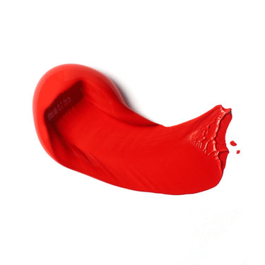 PETIT Échantillon de couleur de Liquitex Acrylique Heavy Body, Rouge de Cadmium Moyen - Sur Fond Blanc