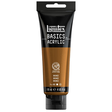 Liquitex Basics, 118ML, Bronze (produit en gros plan sur fond blanc)