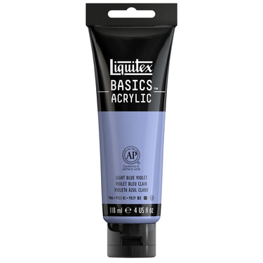Liquitex Basics, 118ML, Violet Bleu Clair (produit en gros plan sur fond blanc)