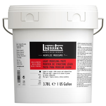 Mortier De Structure Souple professionnel Liquitex 3.78L produit en gros plan sur fond blanc.
