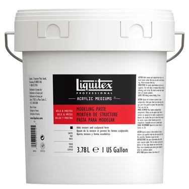 Mortier Structure professionnel Liquitex 3.78L produit en gros plan sur fond blanc.
