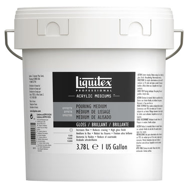 Pouring effet de lissage Liquitex Mediums Professionnels 3.78L (produit en gros plan sur fond blanc)
