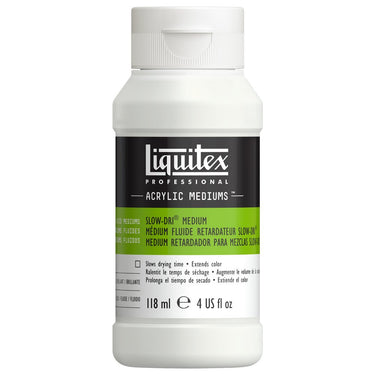 Liquitex Medium Retardateur Fluide Slow Dri 118ML (produit en gros plan sur fond blanc)