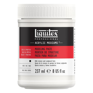 Mortier Structure professionnel Liquitex 237ML produit en gros plan sur fond blanc.