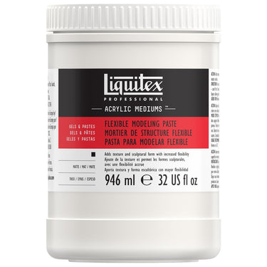 Liquitex Mortier De Structure Flexible 946ML (produit en gros plan sur fond blanc)