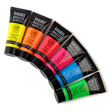 LQX BASICS FLUORESCENTS 6x22ML 887452031000 [CONTENTS]