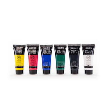 LQX BASICS 6X22ML PAINT SET 094376922875 [CONTENTS 1]