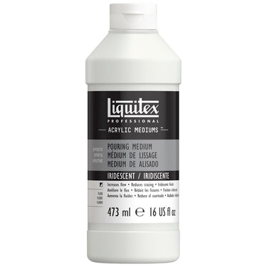 Medium de Lissage Iridescent Liquitex Mediums Professionnels 473ML (produit en gros plan sur fond blanc)