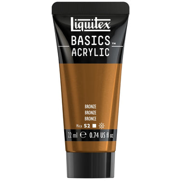 Liquitex Basics, 22ML, Bronze (produit en gros plan sur fond blanc)