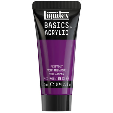 Liquitex Basics, 22ML, Violet Prismatique (produit en gros plan sur fond blanc)