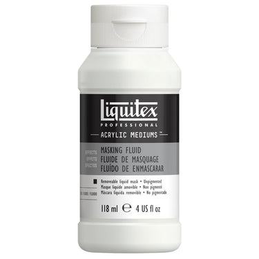 Masking Fluid Liquitex Mediums Professionnels 118ML (produit en gros plan sur fond blanc)
