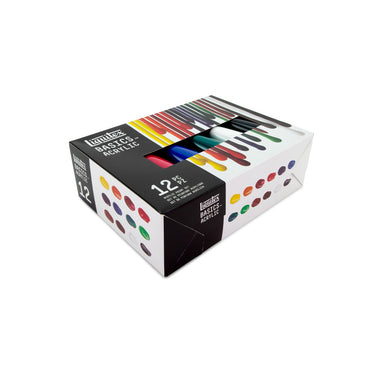 gros plan de la boîte Basics Coffret 12x118 ml prise sous un angle