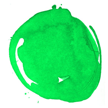 échantillon d'encre Vert Fluorescent